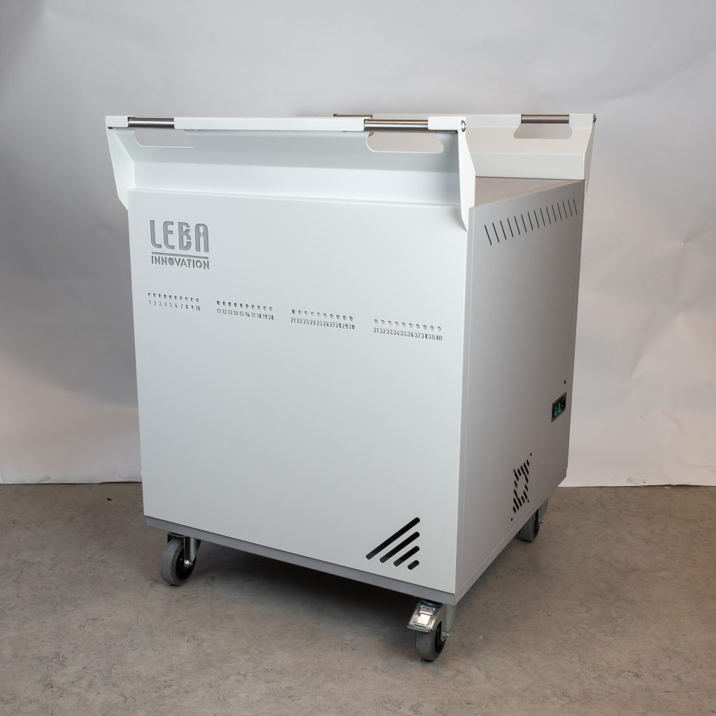 Redigeret billede af charge station fra fotoshoot